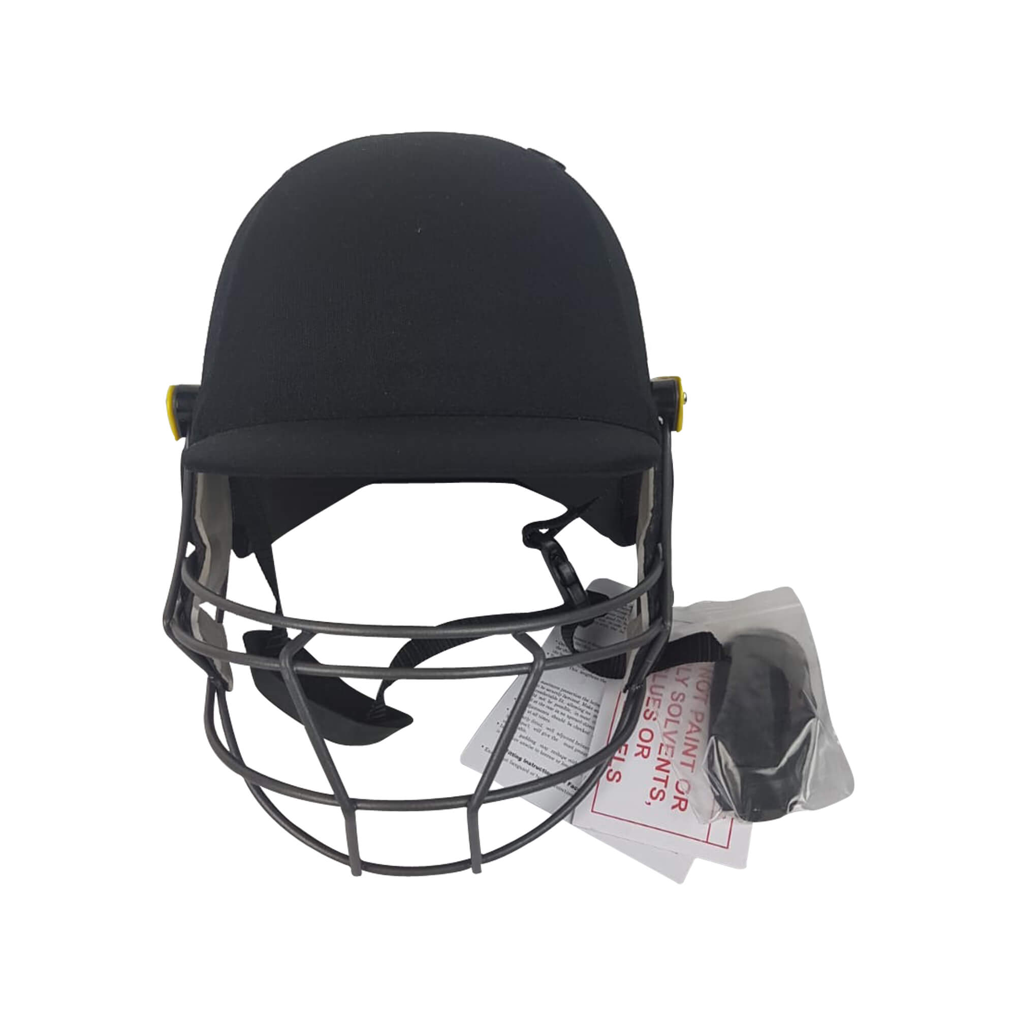 bike helmet indiamart Helmet Steel - Bonsai Cricket Black - Mens