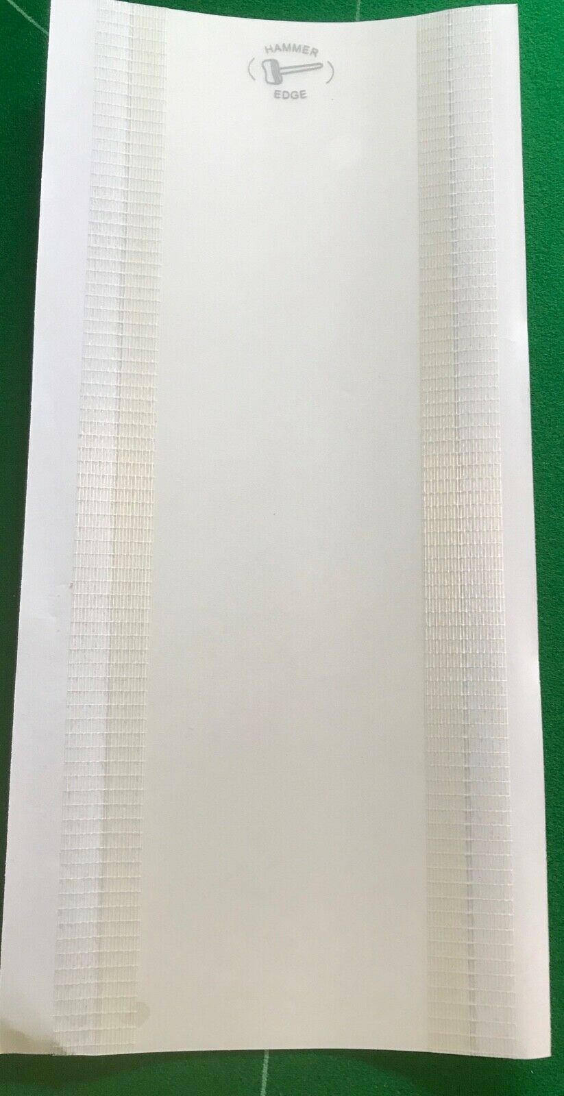 Cricket Bat - Anti Scuff Sheet Clear/Hammer edge