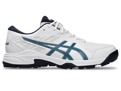 ASICS GEL PEAKE WHITE ATLANTIS BLUE SIZE UK 11
