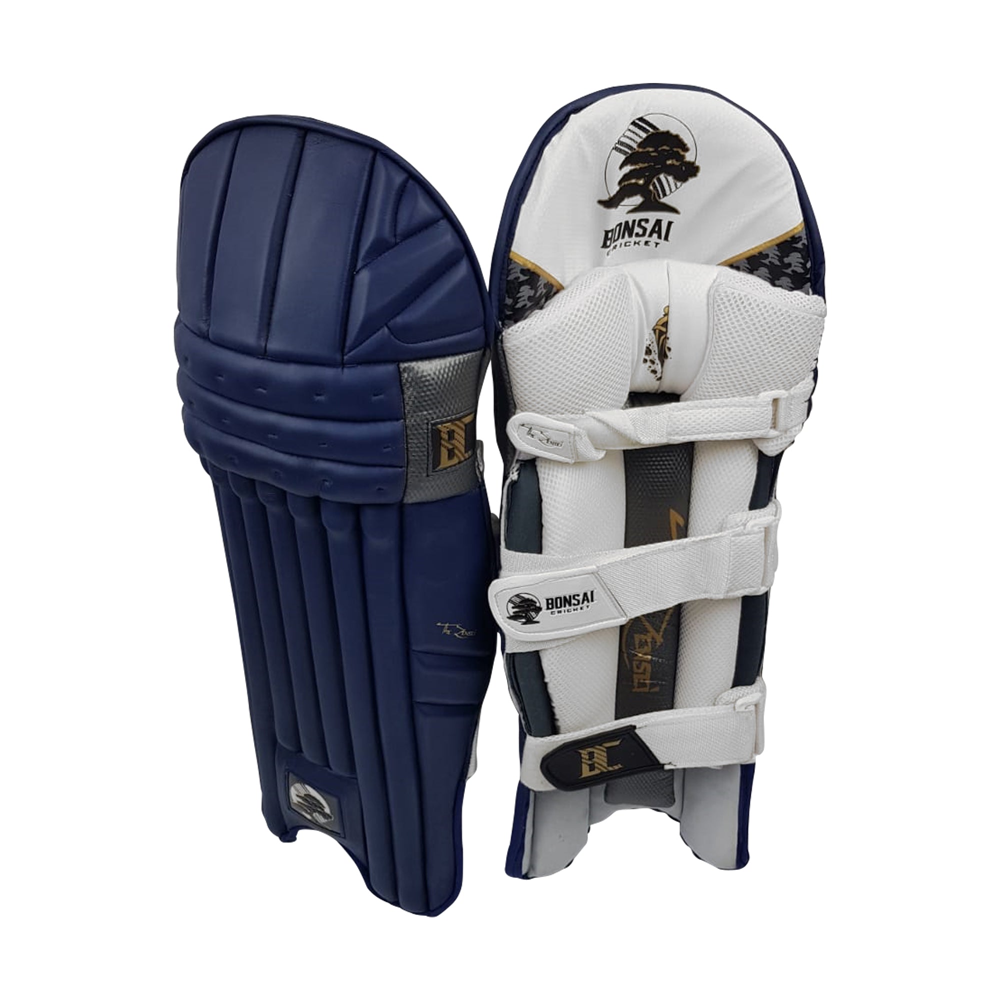 Navy Blue Premium Edition Batting Pads - Mens/Youth