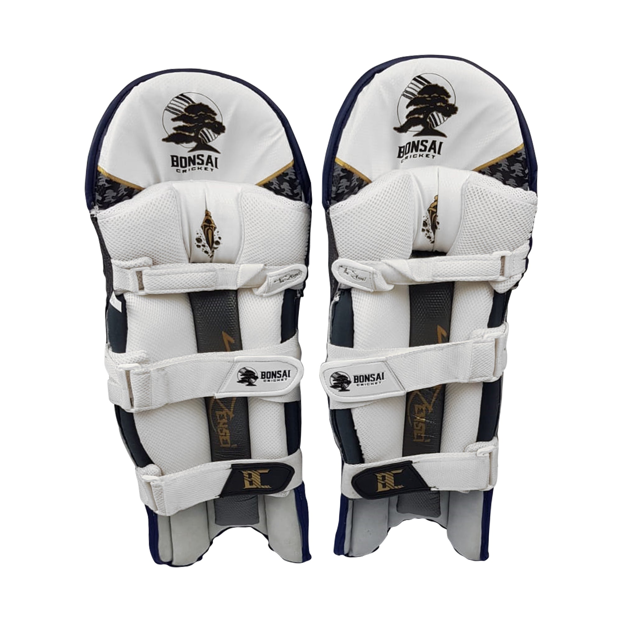 Navy Blue Premium Edition Batting Pads - Mens/Youth
