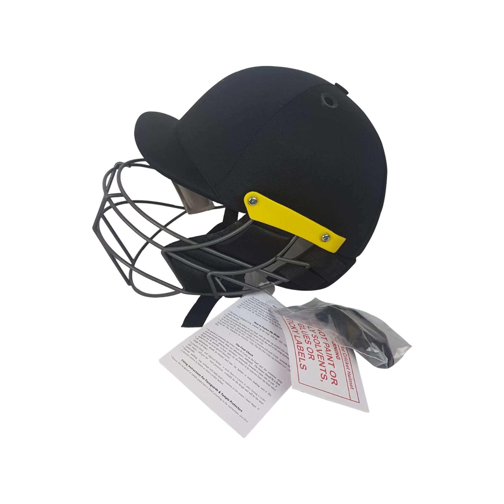 Helmet Steel - Bonsai Cricket Black - Mens - S/M/L