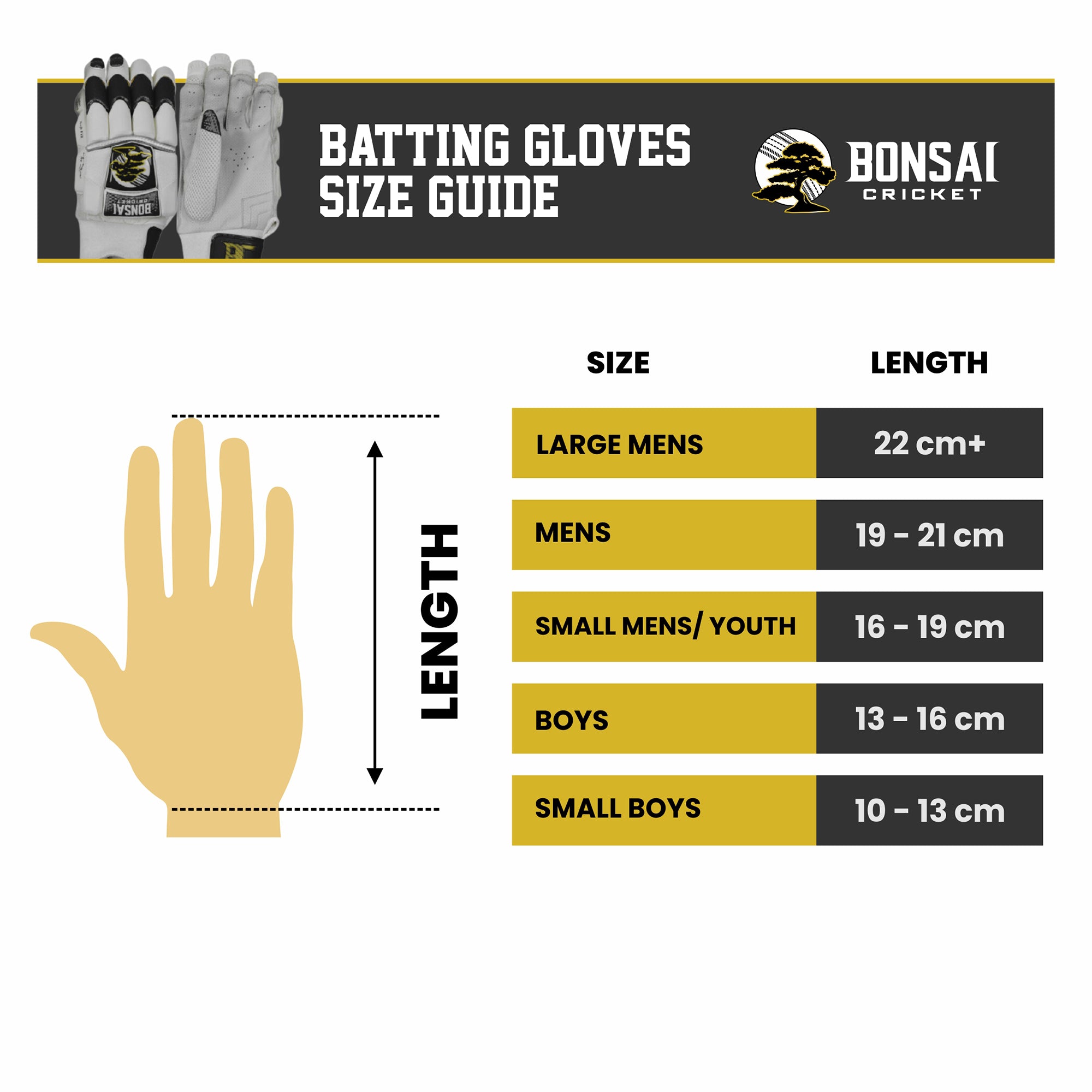Bonsai Premium Edition Batting Gloves - Mens/Youth