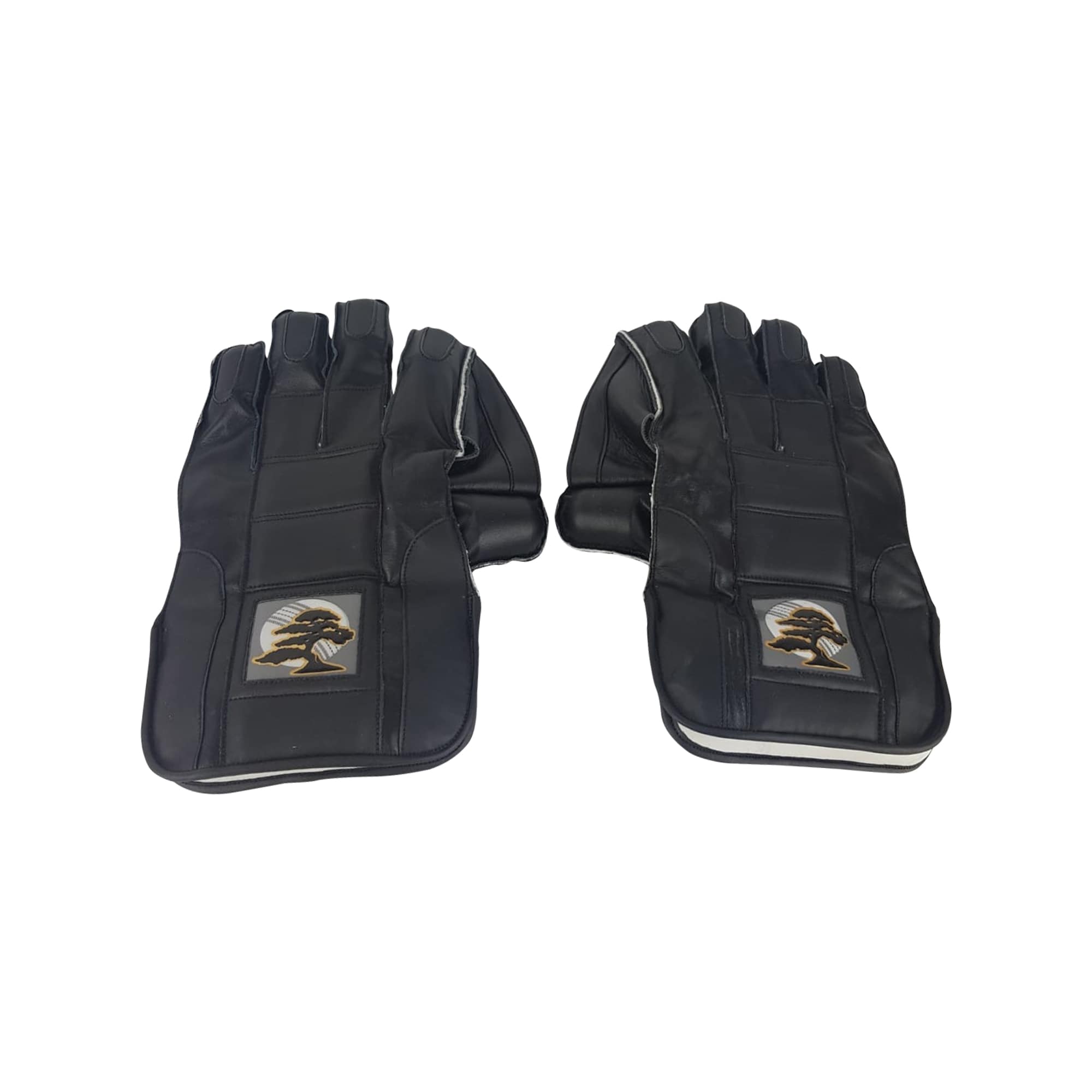 Black Premium Edition Wicket Keeping Gloves - Mens/Youth