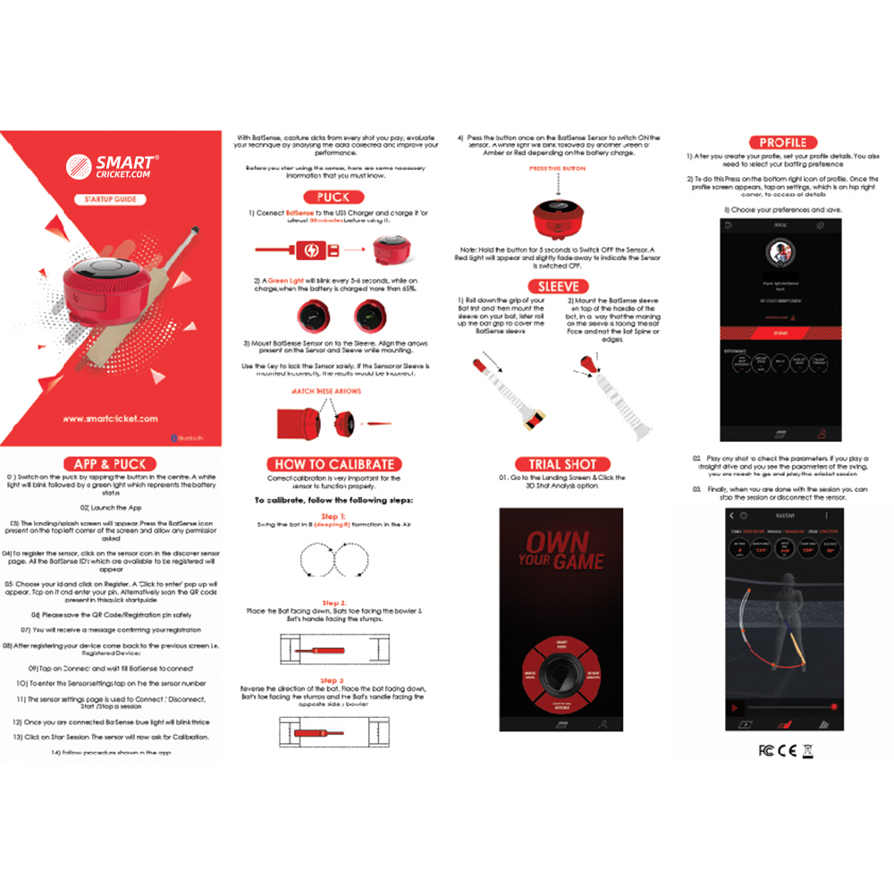 Bat Sense - Measures Bat Speed, Shot Efficiency And Much More!