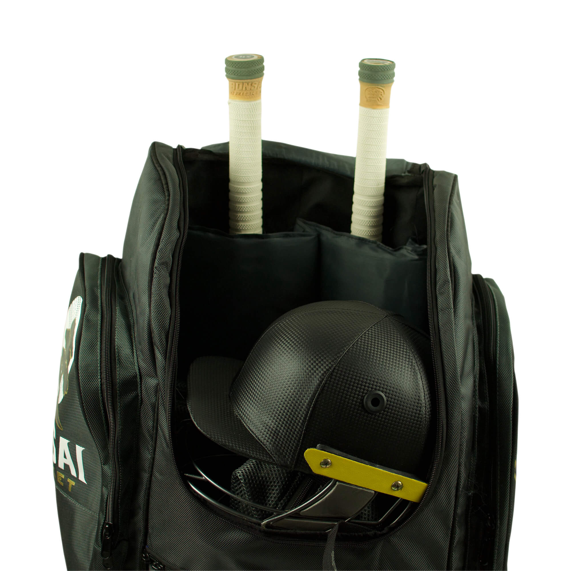 Black Elite Edition Duffle Wheelie Cricket Bag
