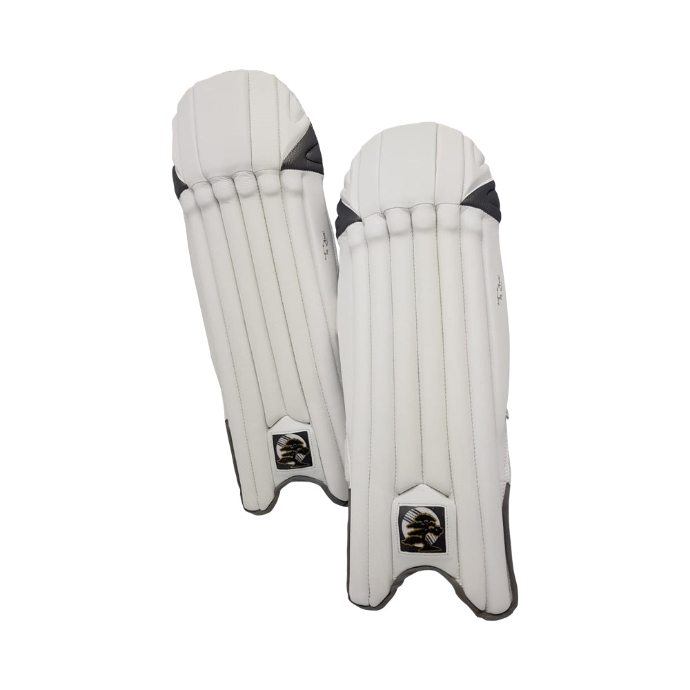 White Premium Edition Wicket Keeping Pads - All Sizes