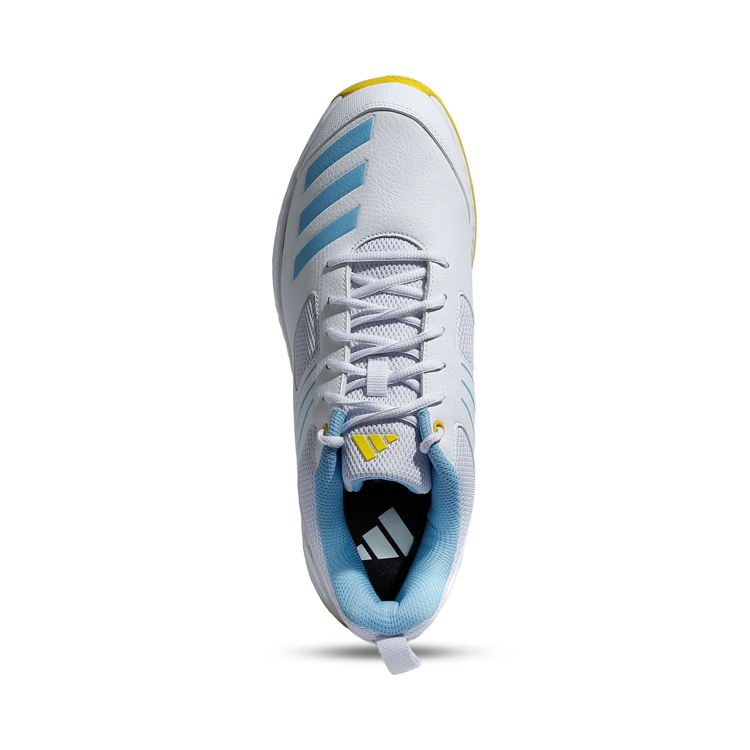 Adidas - Crihase Yellow/Blue - Cricket Rubber Spike Shoes - Size UK 9-10