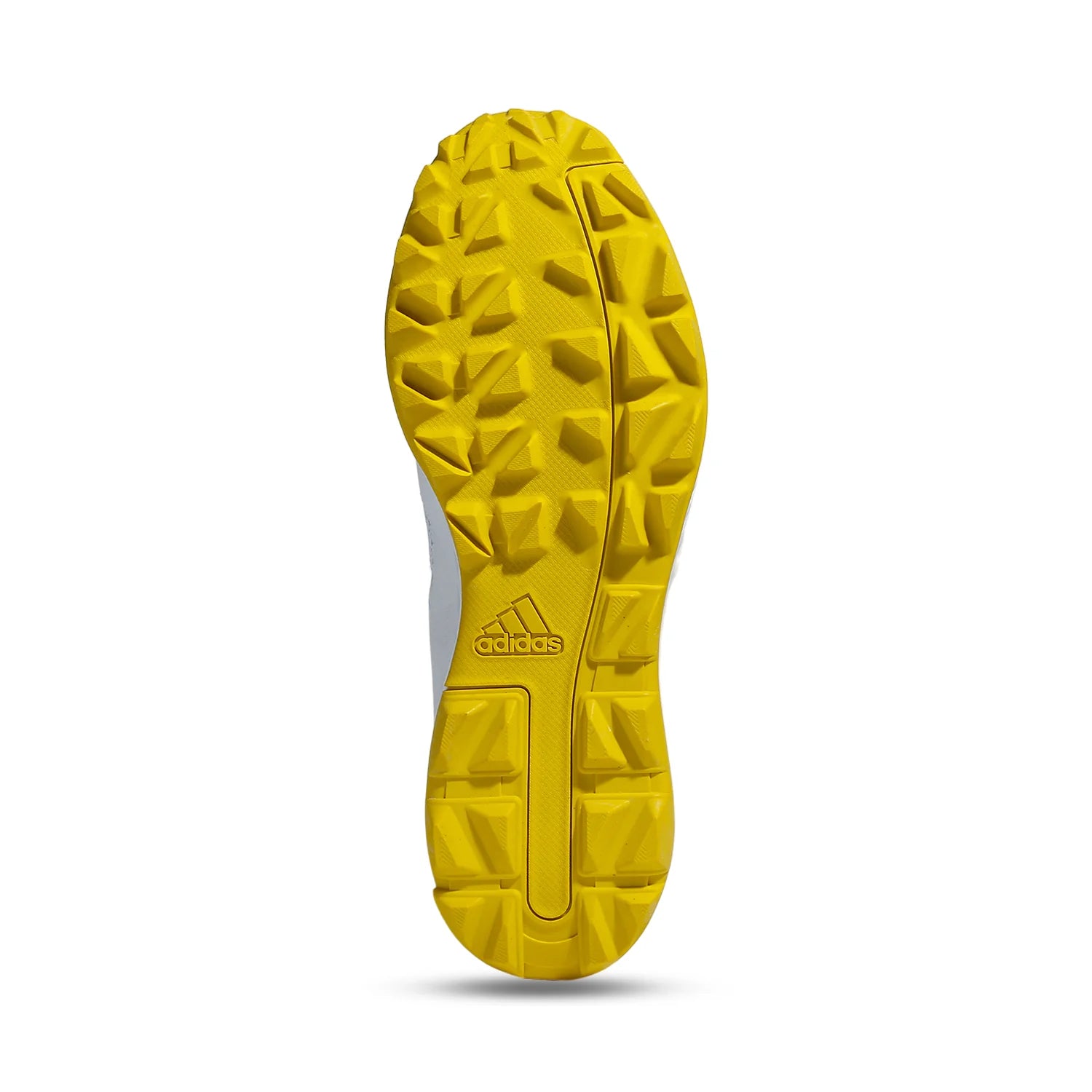 Adidas - Crihase Yellow/Blue - Cricket Rubber Spike Shoes - Size UK 9-10
