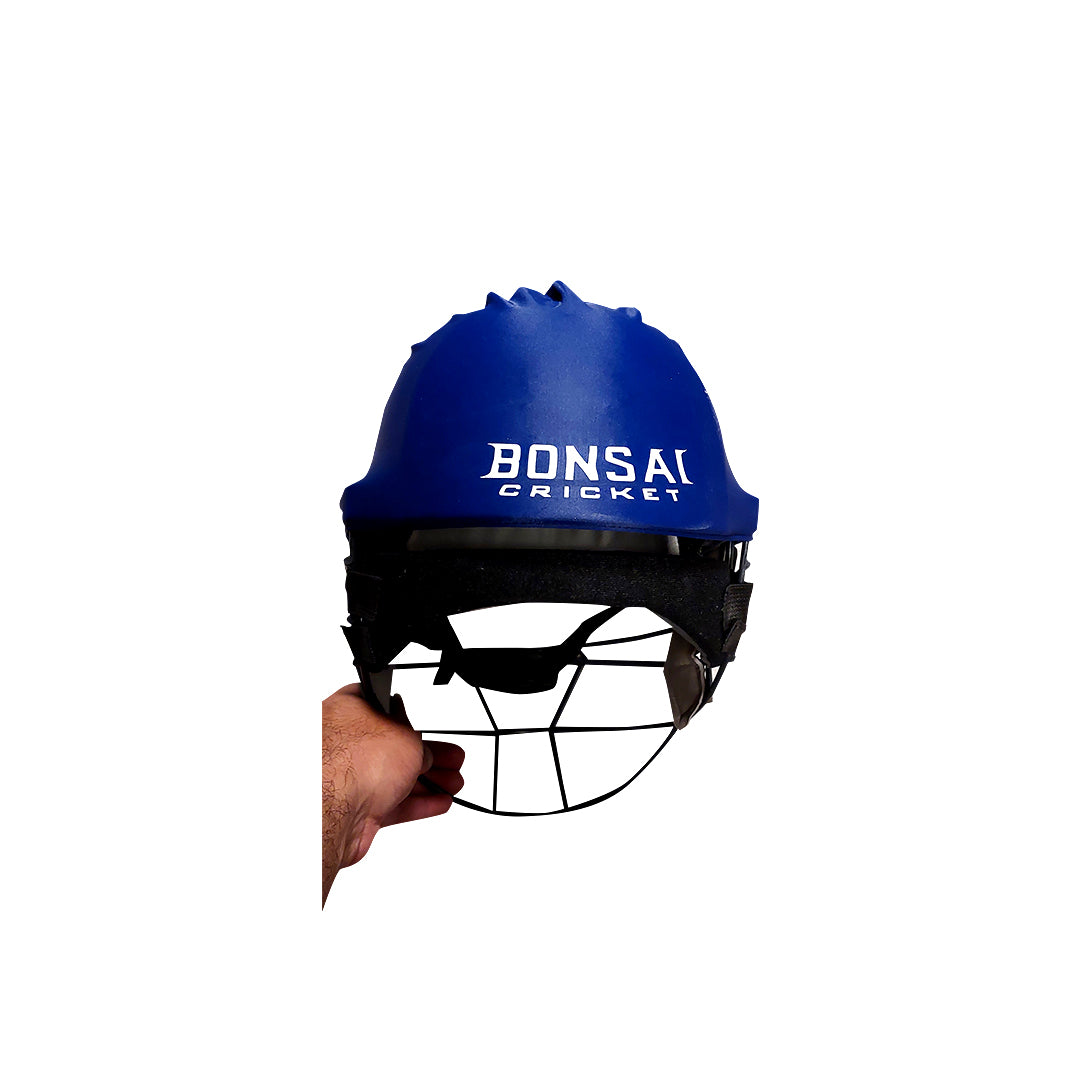 Helmet Clads - Bonsai Cricket Text Navy Blue/Black