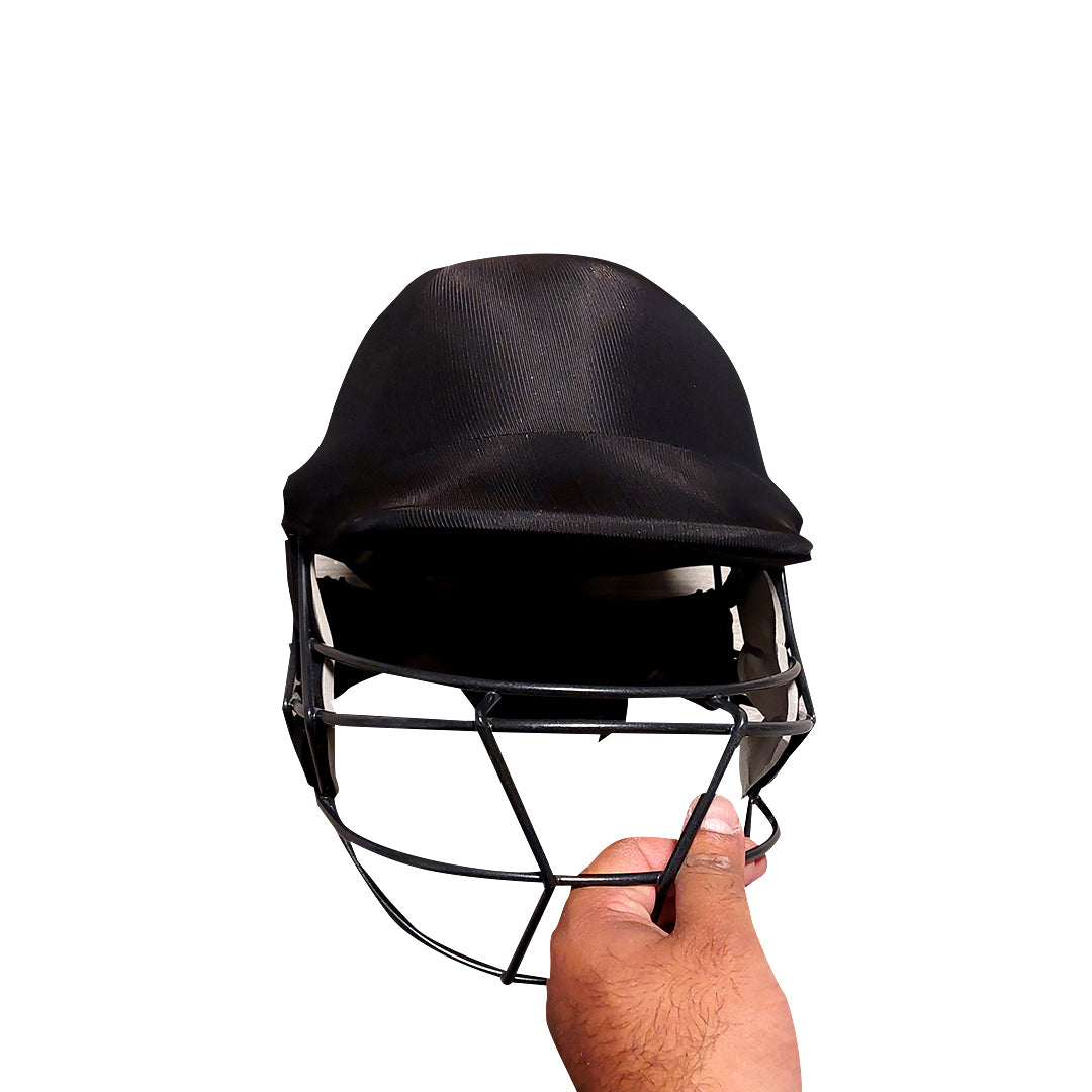 Helmet Clads - Bonsai Cricket Text Navy Blue/Black