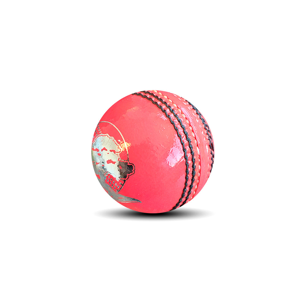 Club 2022 - Womens Cricket Ball (142 Gram) - White/Pink